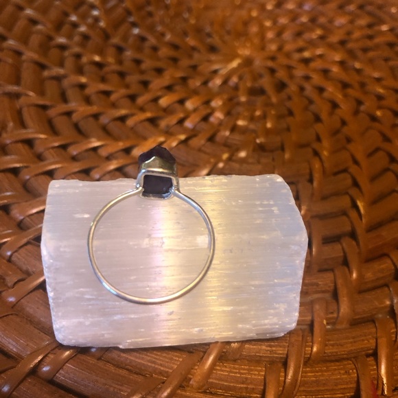 New Amethyst Sterling Silver Ring - Picture 7 of 8